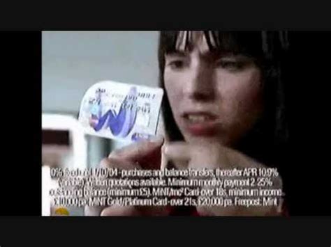 mint card advert